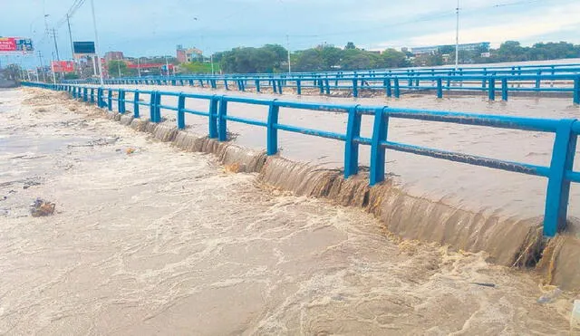 Vulnerables. Gore anuncia riesgo de inundaciones. Foto: difusión