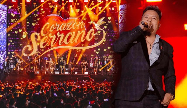 Animador de Corazón Serrano se pronunció tras ausentarse en conciertos. Foto: composicón LR/Instagram