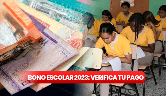 El Bono Escolar 2023 se puede recibir vía cuenta o remesas. Foto: Composición LR/ El Dinero/ Gobierno de República Dominicana