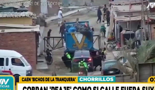 Los vecinos pidieron la ayuda de las autoridades. Foto: captura de pantalla/ATV