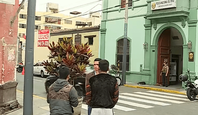 PNP recibió la denuncia de los agraviados. Foto y video: Latina