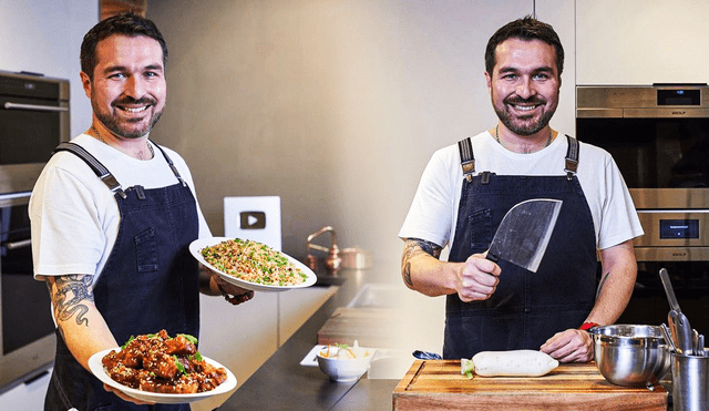 Giacomo Bocchio se luce como uno de los jurados de 'El gran chef: famosos'. Foto: Instagram Giachomo Bocchio