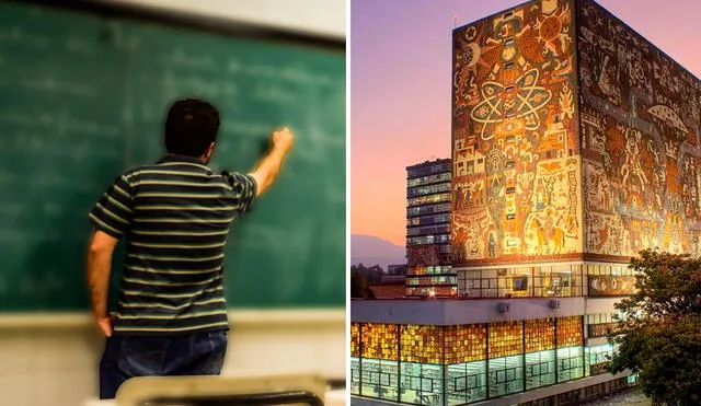 El educador de 36 años se desvaneció en plena clase en la UNAM. Foto: composición LR/Superprof/Guía Universitaria