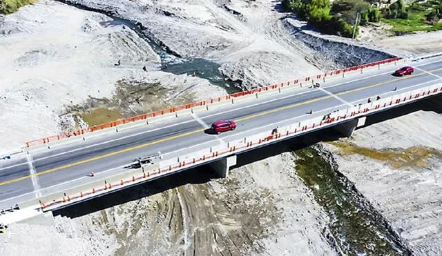 Los puentes modernos optimiza el transporte de pasajeros y de pasajeros. Foto: MTC