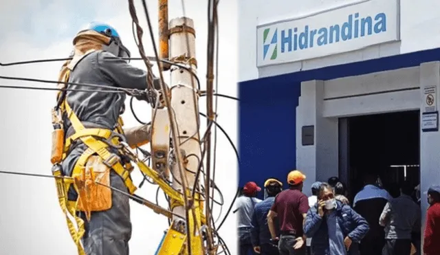 Hidrandina viene realizando labores de reparación del servicio en diversas zonas tras incendio forestal. Foto: composición LR/La República/Hidrandina