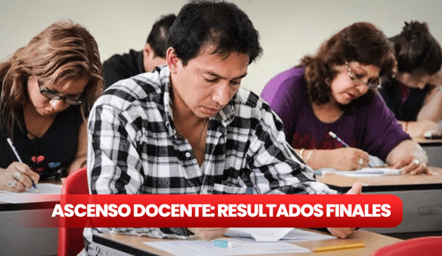 Resultados finales del concurso de Ascenso Docente son publicados este 23 de agosto por el Minedu. Foto: composición/La República