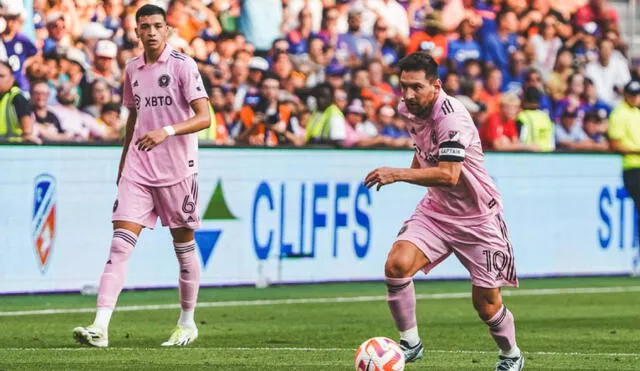 Inter Miami enfrentó a Cincinnati por las semifinales de la US Open Cup. Foto: Inter Miami