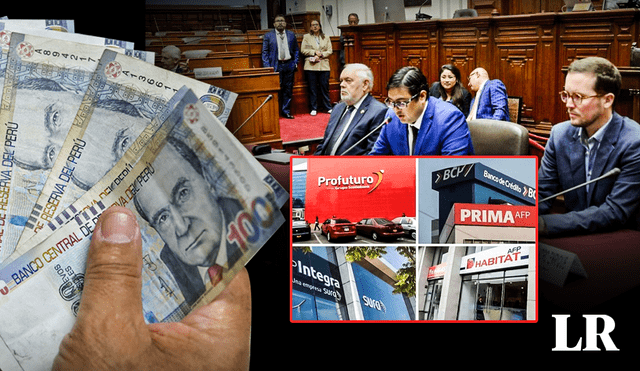 La nueva Comisión de Economía del Congreso tiene pendiente abordar los 10 proyectos de ley que plantean la liberación de fondos de las AFP. Foto: composición de Fabrizio Oviedo/LR/Andina/Congreso