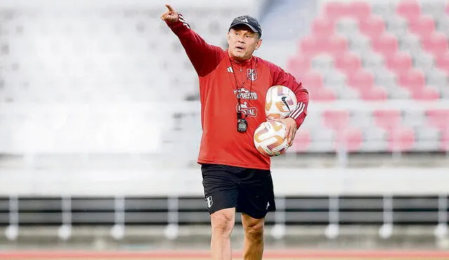 Estreno. Juan Reynoso afrontará en setiembre su primer desafío como entrenador de selección en las Eliminatorias. Foto: difusión