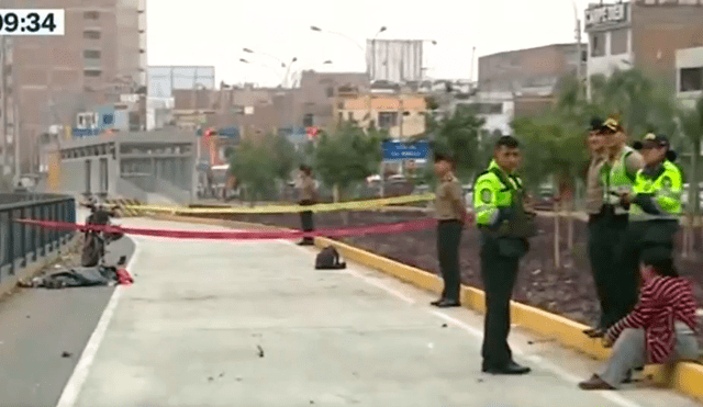 Accidente en ampliación del Metropolitano en Lima Norte. Foto y video: Canal N