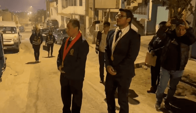 Operativo de la Fiscalía se realizó durante la madrugada del jueves 24 de agosto en Lima Este. Foto y video: Ministerio Público