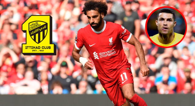 Mohamed Salah tiene contrato vigente con Liverpool hasta mediados del 2025. Foto: composición GLR/Archivo GLR.