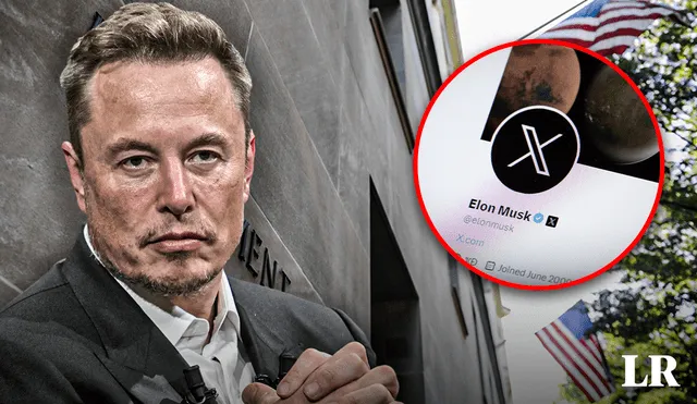 Elon Musk, dueño de X (antes llamado Twitter) es demandado por el Departamento de Justicia de Estados Unidos. Foto: Composición de Alvaro Lozano/LR