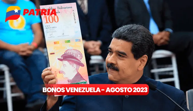 Régimen de Nicolás Maduro brinda mensualmente dos bonos denominados "especiales". Foto: composición LR/Notiamérica/Sistema Patria