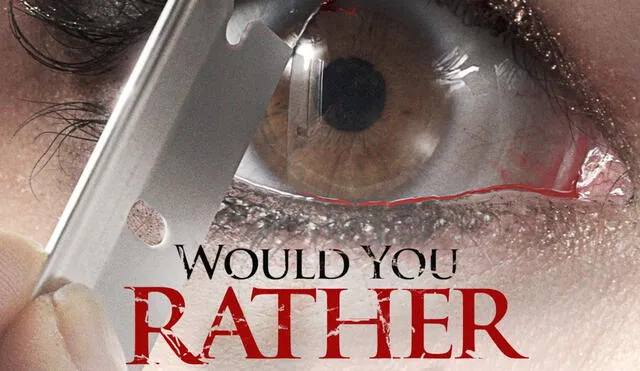 Aquí podrás ver la película 'Would you rather' y de esto trata. Foto: Amazon.com