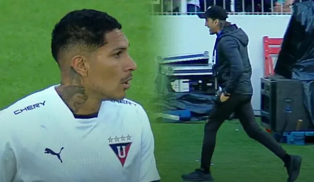 Paolo Guerrero fue titular en el partido LDU vs. Sao Paulo por Copa Sudamericana. Foto: composición/GLR