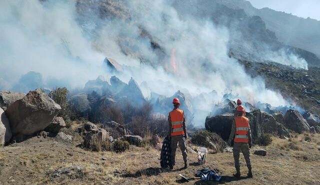 Personal de Ejército sigue trabajando en la zona. Foto: La República