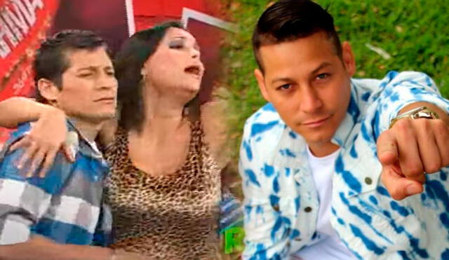 Luigui Carbajal volvería a besar a Mariella Zanetti. Foto: composición/captura América TV/difusión