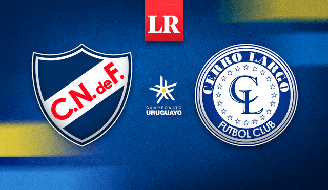 Cerro Largo vs Nacional por la Primera División de Uruguay. Hora