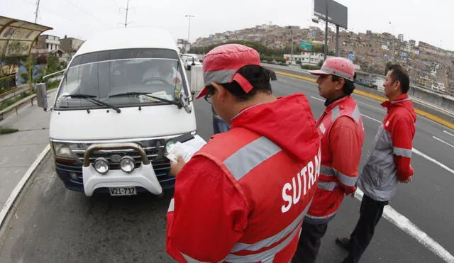 Sutrán es la entidad encargada de supervisar el transporte en carreteras. Foto: Andina
