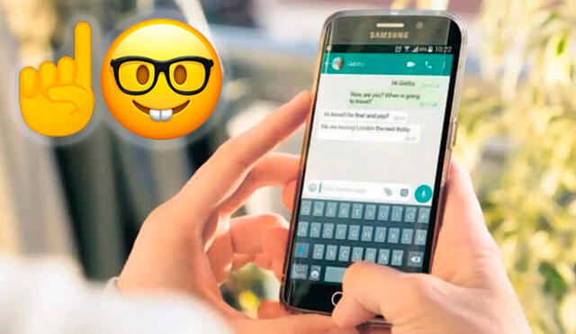 El emoji 'nerd face' fue añadido a WhatsApp en 2015. Foto: composicion LR/Mint