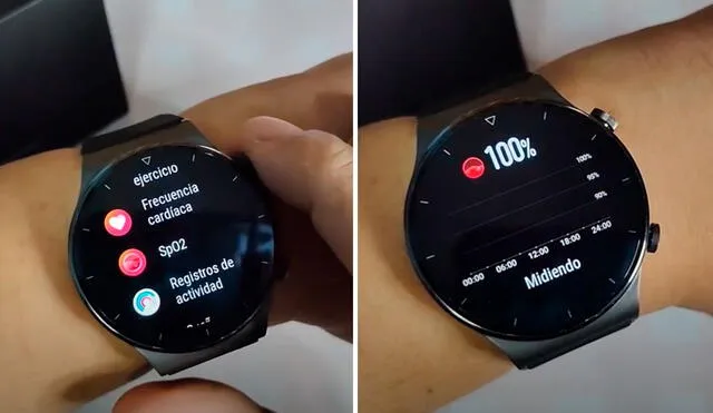 Además de la saturación, los smartwatches pueden medir tu frecuencia cardíaca. Foto: composición LR/Juan José López Cuya/La República