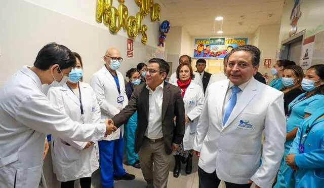 Ministro de Salud participó en la inauguración. Foto: El Peruano