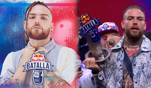 Yoiker se convirtió en campeón nacional de Red Bull Batalla por segundo año consecutivo. Foto: composición LR/Red Bull Batalla