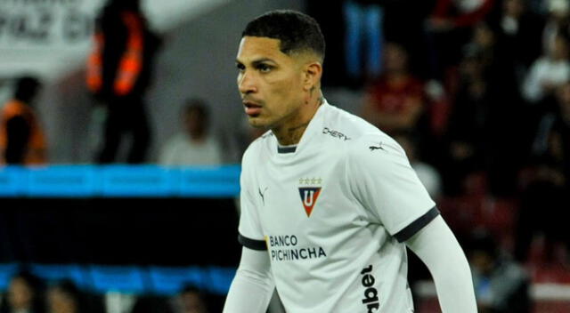 Paolo Guerrero llegó a LDU procedente de Racing. Foto: LDU