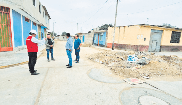 Verificación. Contraloría dio a conocer qué trabajos se han paralizado desde junio. Peritos inspeccionaron el proyecto. Foto: difusión