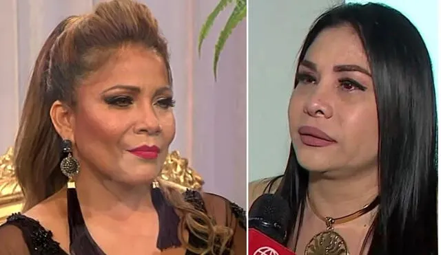 En una entrevista con Magaly, Marisol negó que las afirmaciones de Yolanda Medina sean ciertas. Foto: composición LR/ captura Panamericana TV/ captura América TV