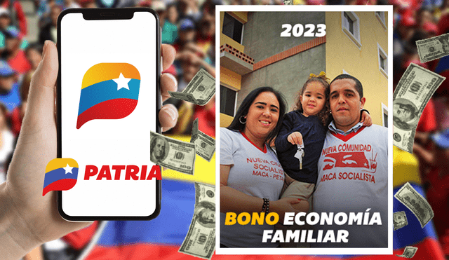 Conoce la fecha de pago del bono Economía Familiar de agosto 2023. Foto: composición LR/MPPE/Patria