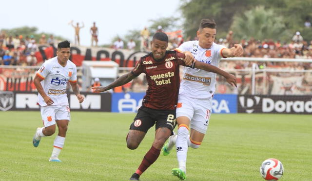 Universitario enfrentó a Atlético Grau en Bernal por el Torneo Clausura. Foto: Grupo La República/Clinton Medina