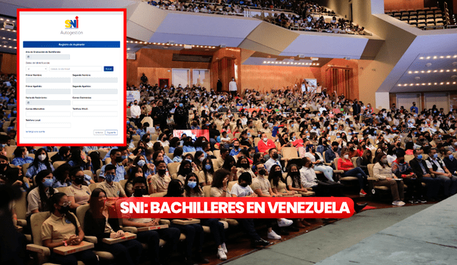 El Sistema Nacional de Ingreso es para que los egresados de bachiller puedan registrarse. Foto: composición LR/ Correo del Orinoco/ SNI