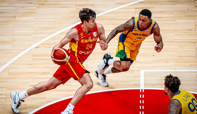 España aplastó a Brasil por el Mundial de Baloncesto. Foto: Baloncesto ESP