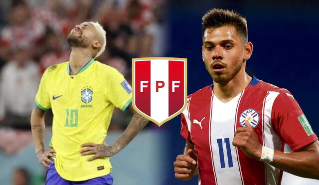 Paraguay y Brasil serán los primeros rivales de la selección peruana por las Eliminatorias 2026. Foto: composición/La República.