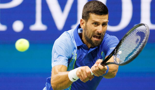 Novak Djokovic empezó el US Open 2023 como número 2 del ranking ATP. Foto: EFE