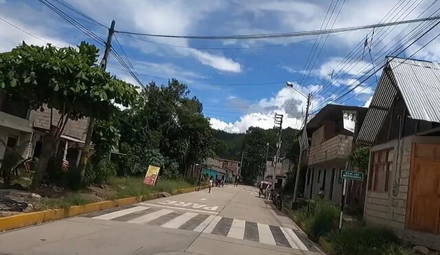 El accidente de tránsito sucedió en la calle Playa Hermosa, del distrito de San Ramón. Foto: captura video