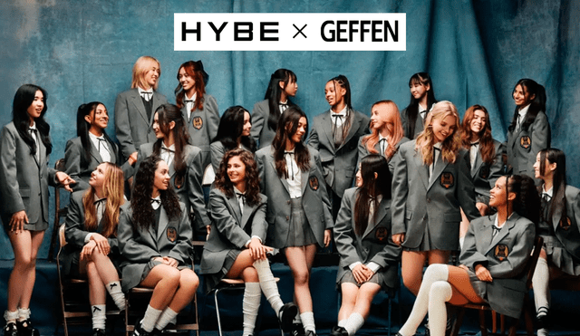 HYBE debutará un nuevo grupo k-pop femenino con integrantes de todo el mundo. Foto: composición LR/HYBE x Geffen