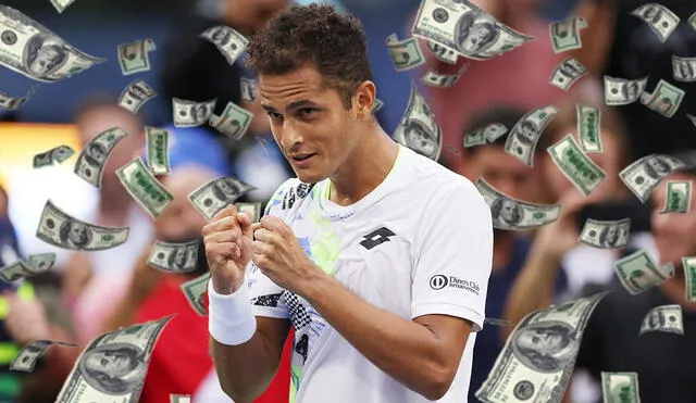 Juan Pablo Varillas se ubica en el puesto 74 del ranking ATP. Foto: composición de LR/AFP