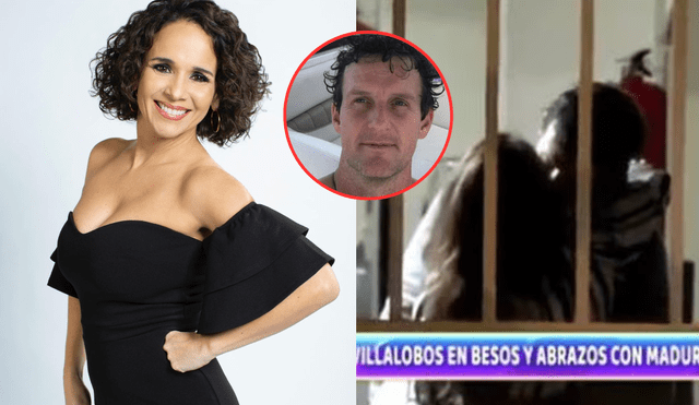 Érika Villalobos fue la nueva protagonista de un ampay de Magaly Medina. foto: composición LR/ Instagram / captura ATV