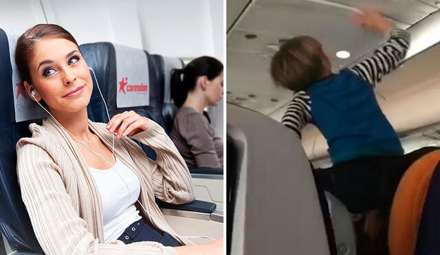 Con este servicio, Corendon Airlines busca que el viaje sea tranquilo tanto para las personas que tienen un niño como para las que no. Foto: composición LR/@corendonairlines/Instagram/referencial Canal Televida