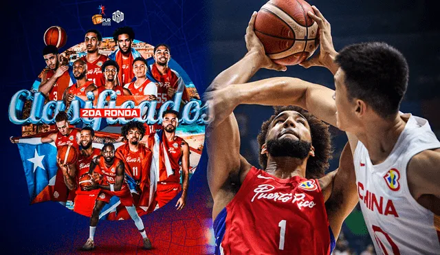 Revive las principales incidencias del juego de baloncesto entre Puerto Rico vs. China EN VIVO. Foto: composición LR/FIBA/Fbpur