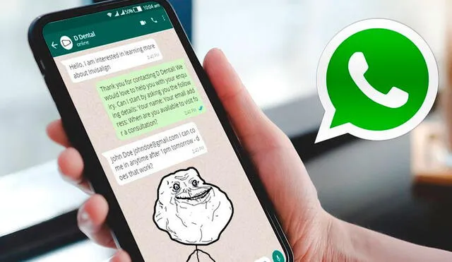 Se desconoce la fecha en que WhatsApp implementará los bots. Foto: Dentistry