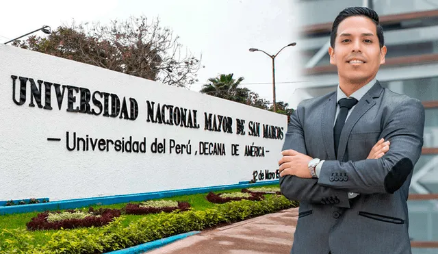 Alejandro Mejía se convirtió en profesor de la UNMSM a los 27 años. Foto: composición LR