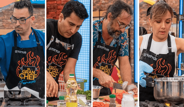 Los famosos tendrán que dar su mayor esfuerzo para no ser eliminados de la competencia. Foto: composición LR/Instagram/El gran chef: famosos