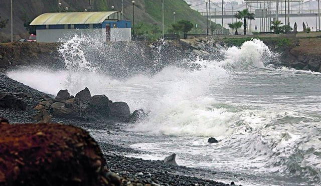 Indeci alertó que se presentarán oleajes en la zona costera de Lima. Foto: El Peruano