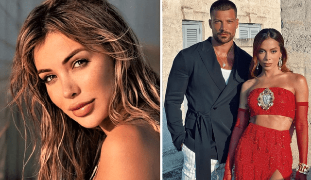 Anitta nunca oficializó su romance con Simone Susinna, quien ahora se luce con la modelo peruana Paula Manzanal. Foto: composición LR/Instagram/Paula Manzanal/Anitta