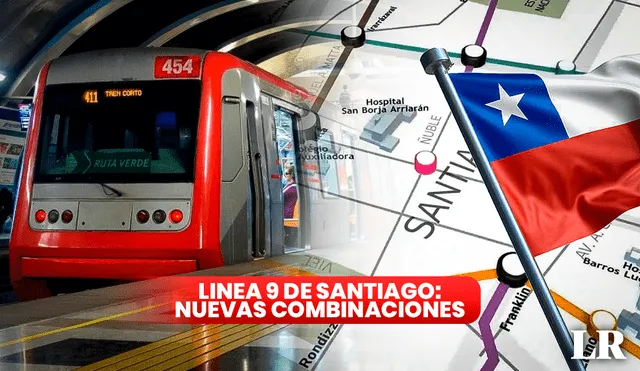 La línea 9 del metro de Santiago estará completada para el año 2030. Foto: Composición LR de Gerson Cardoso/ istock/ 24 horas