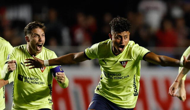 Liga de Quito eliminó a Sao Paulo en el Morumbí y accedió a las 'semis' de la Sudamericana. Foto: EFE